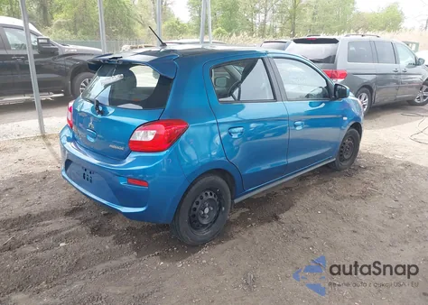 2017 Mitsubishi Mirage Es из США, поврежденный, VIN ML32A3HJXHH015545